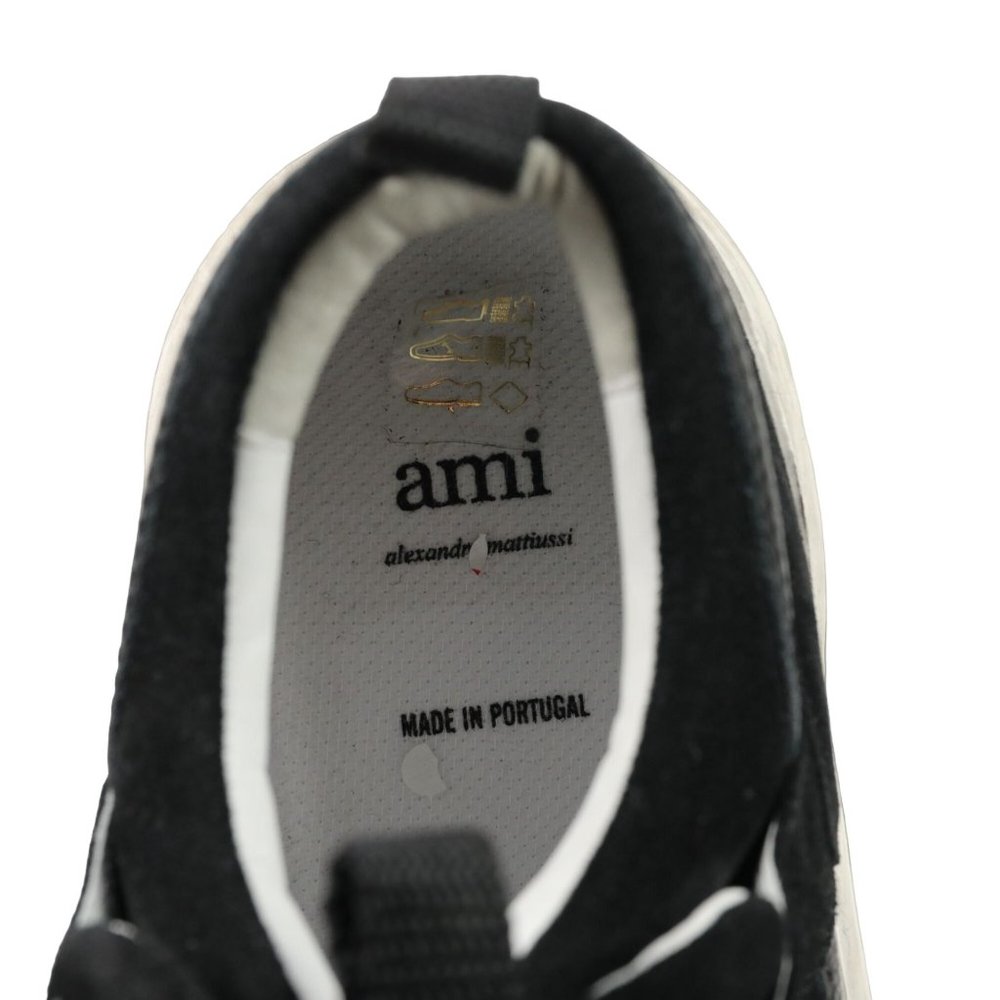 AMI Alexandre Mattiussi Running Lucky 9 Suede Trainers Men's 13 Designer Sneaker - Picture 7 of 13